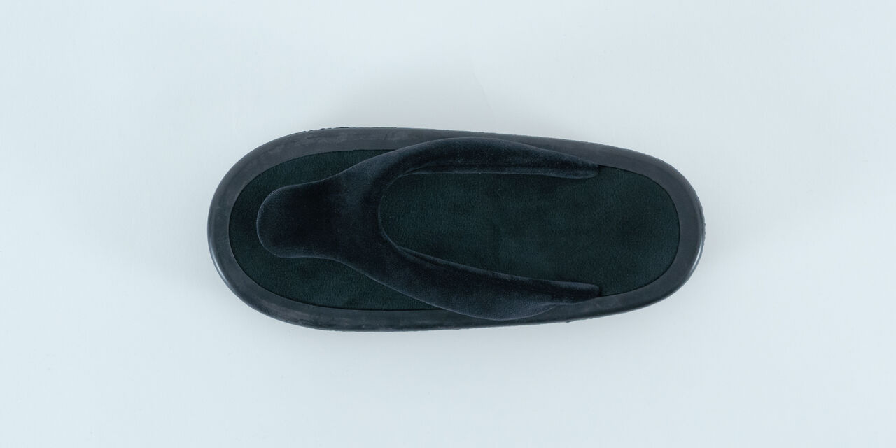 JOJO Sandals Black strap/Artificial leather Insole,Black, large image number 2