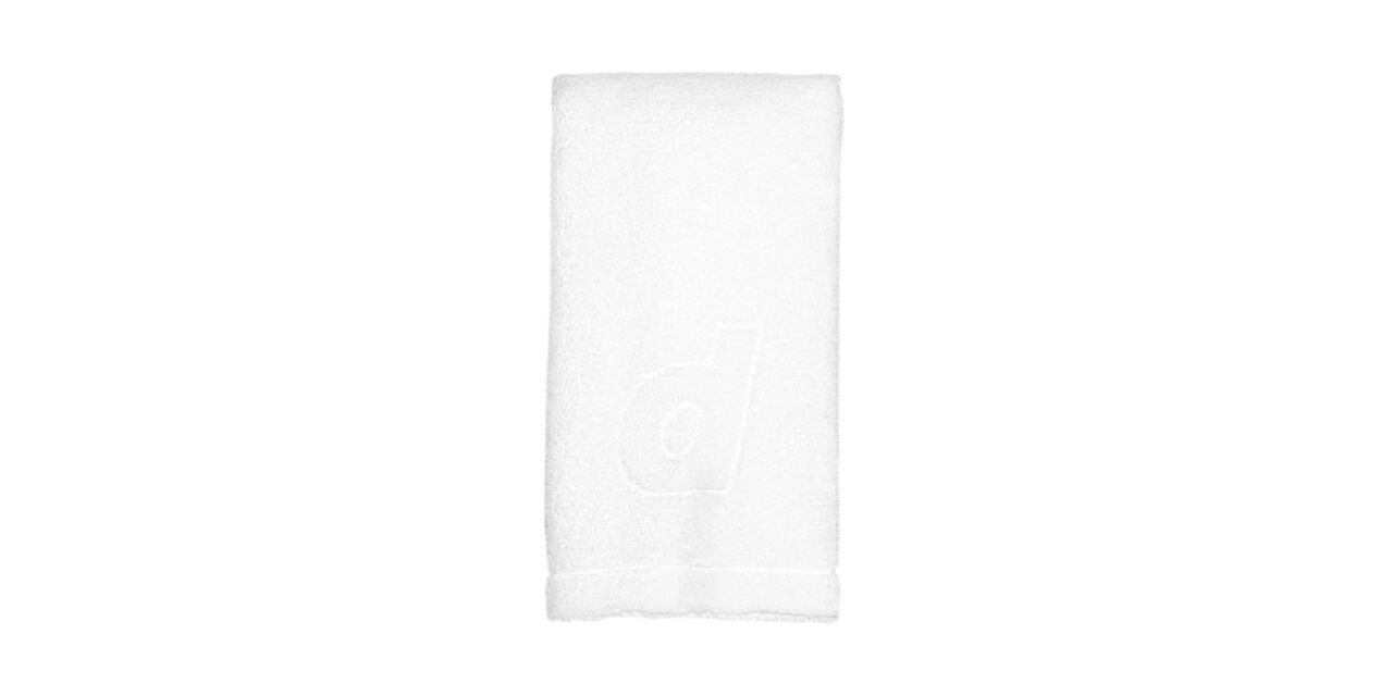 d room Organic Cotton Face Towel,White, large image number 0