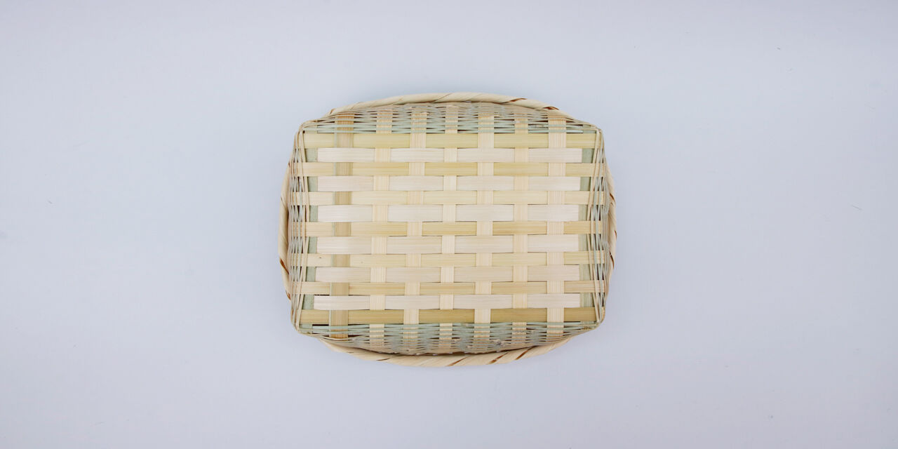 Bamboo Crafts Basket Square L,, large image number 2