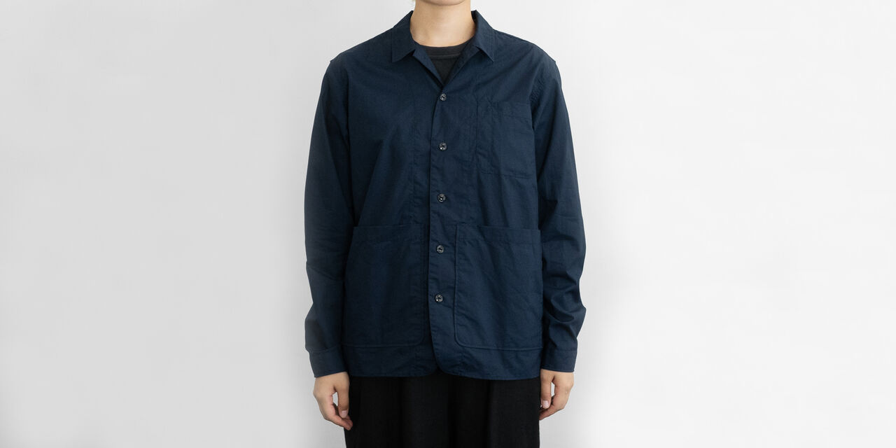 Back Pocket Shirt,Navy, large image number 2