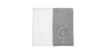 d room Organic Cotton Face Towel,White, small image number 3