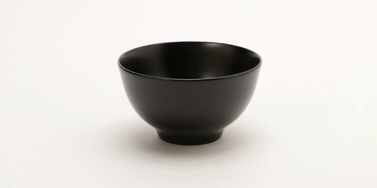 WAJIMA KIRIMOTO Urushi Bowl,Black, large image number 1