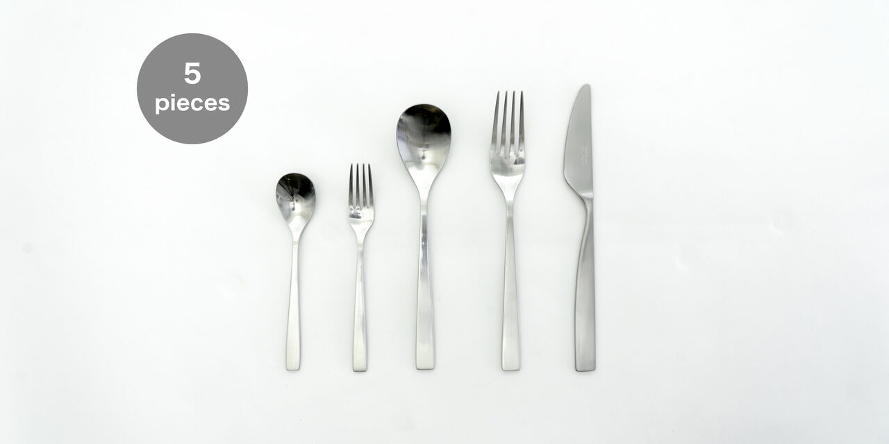 5-Piece Stainless Steel Cutlery Set,, large image number 0