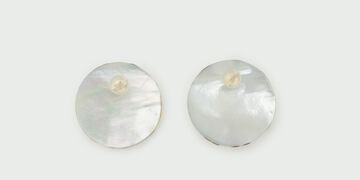Maki-e Lacquer Art Earrings Morrocan" Round",, small image number 5