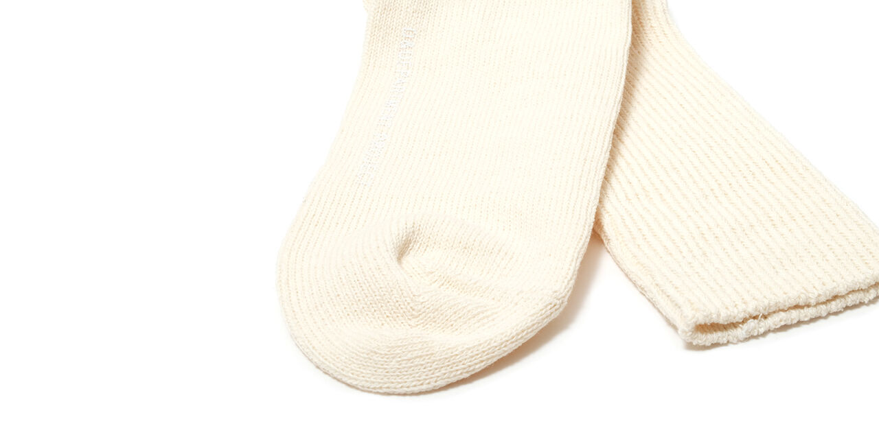 Recycled Cotton Socks,Ivory, large image number 1