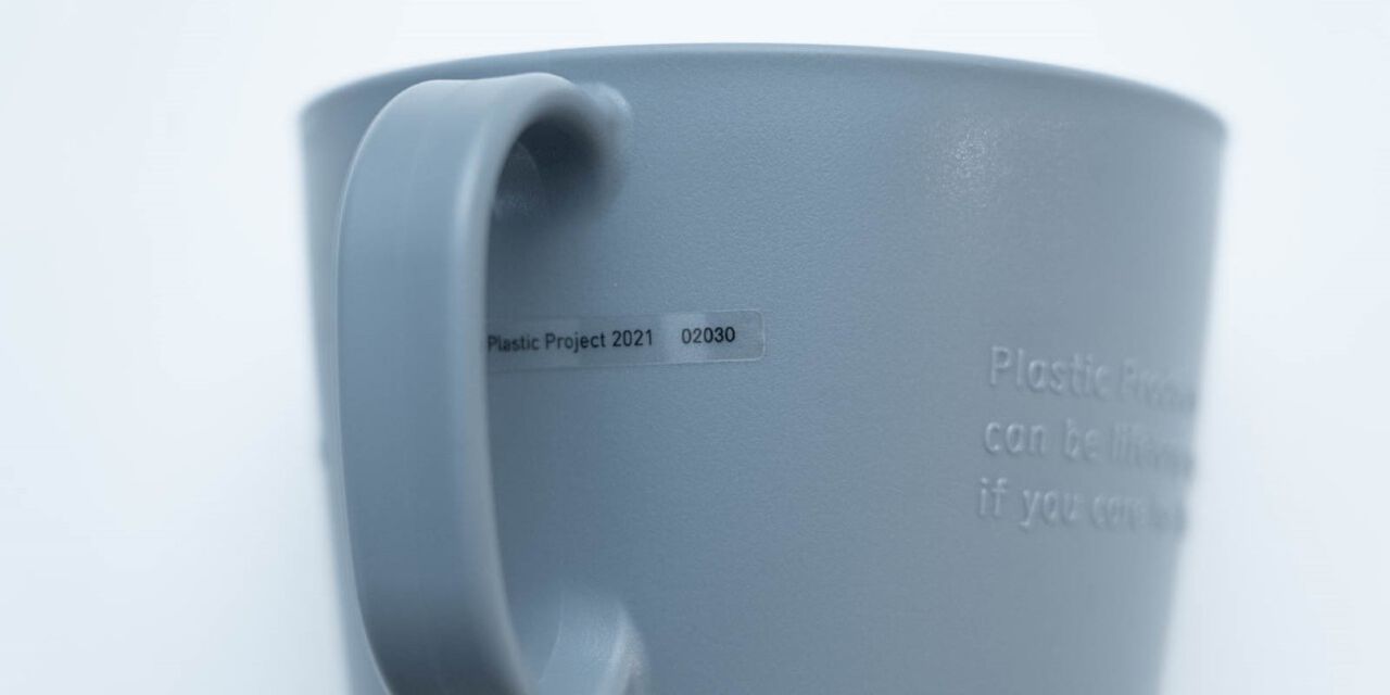 Long Life Plastic Project 2021 Mug Navy,Navy, large image number 6