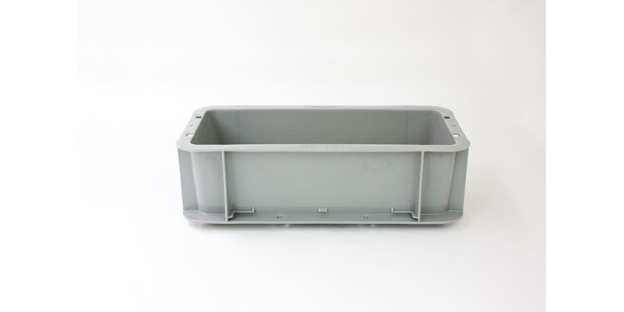 Plastic container Sanbox,Light gray, large image number 1