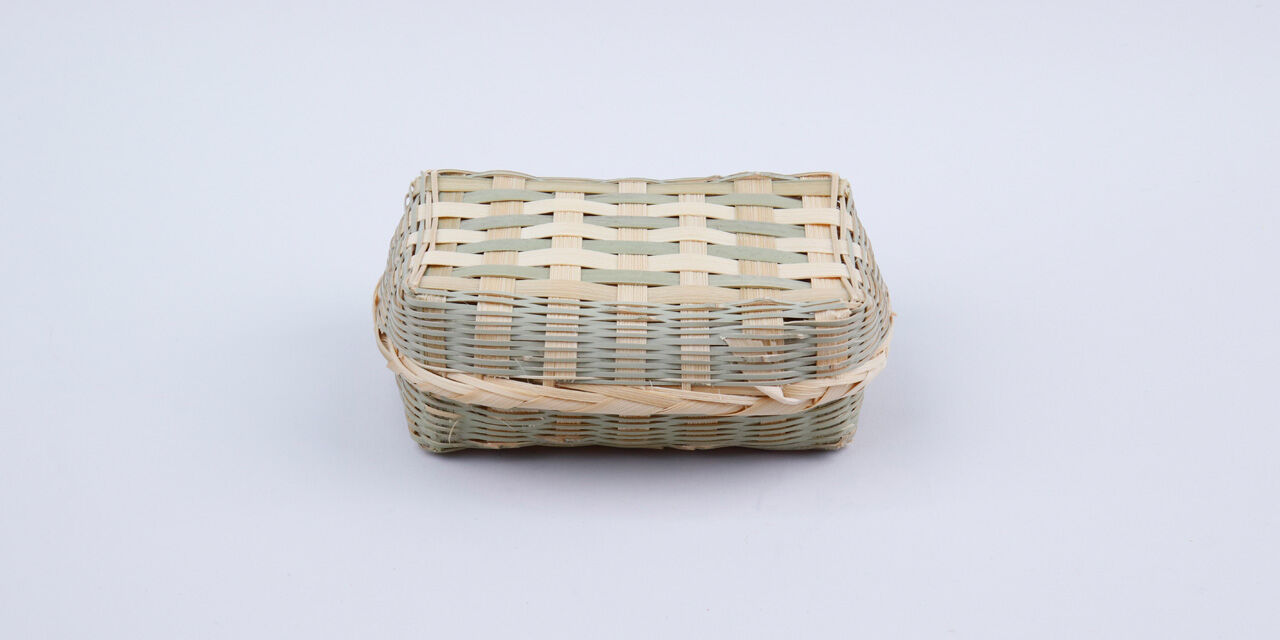 Bamboo Crafts Basket Square S,, large image number 0