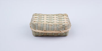 Bamboo Crafts Basket Square S,, small image number 0