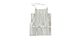 d Multi-purpose Linen Apron with Pockets,White, swatch