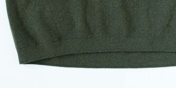 CREW NECK WOOL SWEATER 다크 그린 S,다크 그린, small image number 5