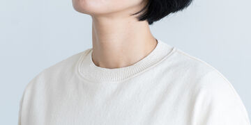 COTTON SWEATER 아이보리 M,Ivory, small image number 5