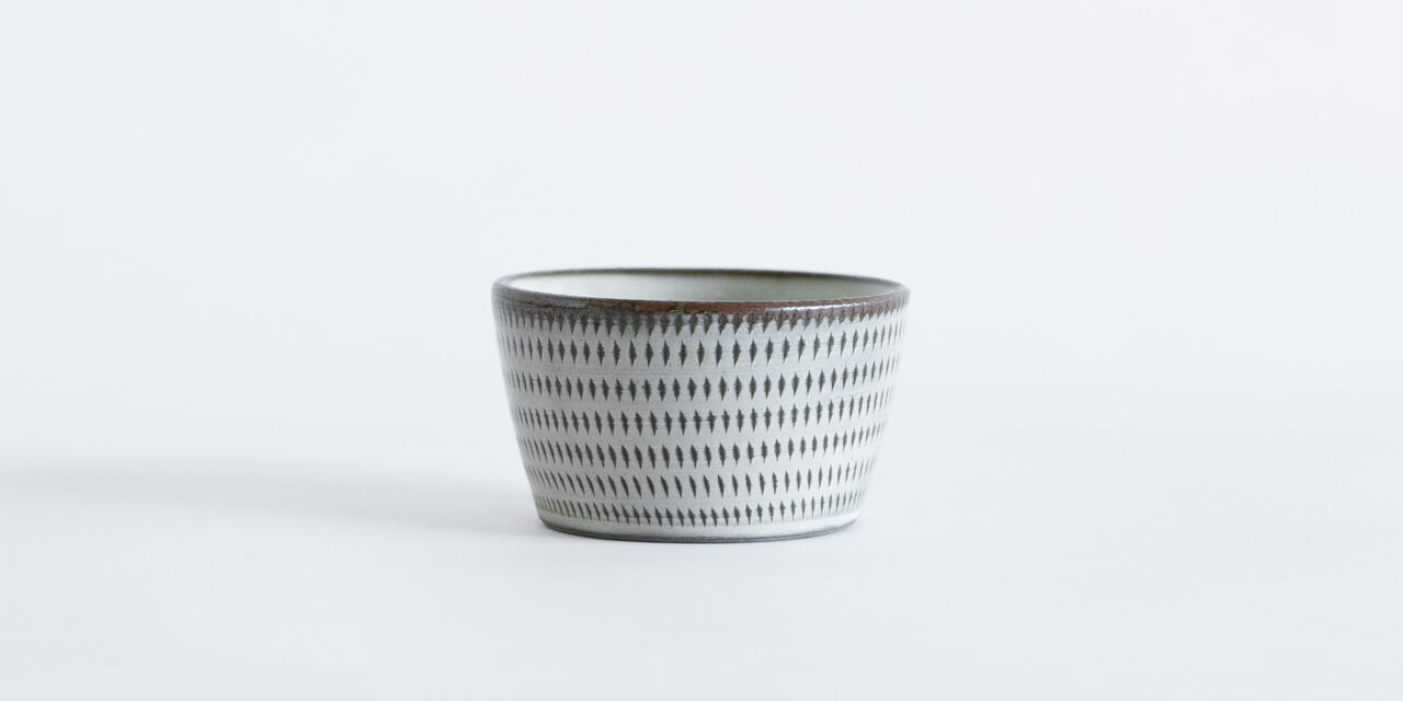 Tetsuzo Ota Pottery Soba Choko Cup White,, large image number 0