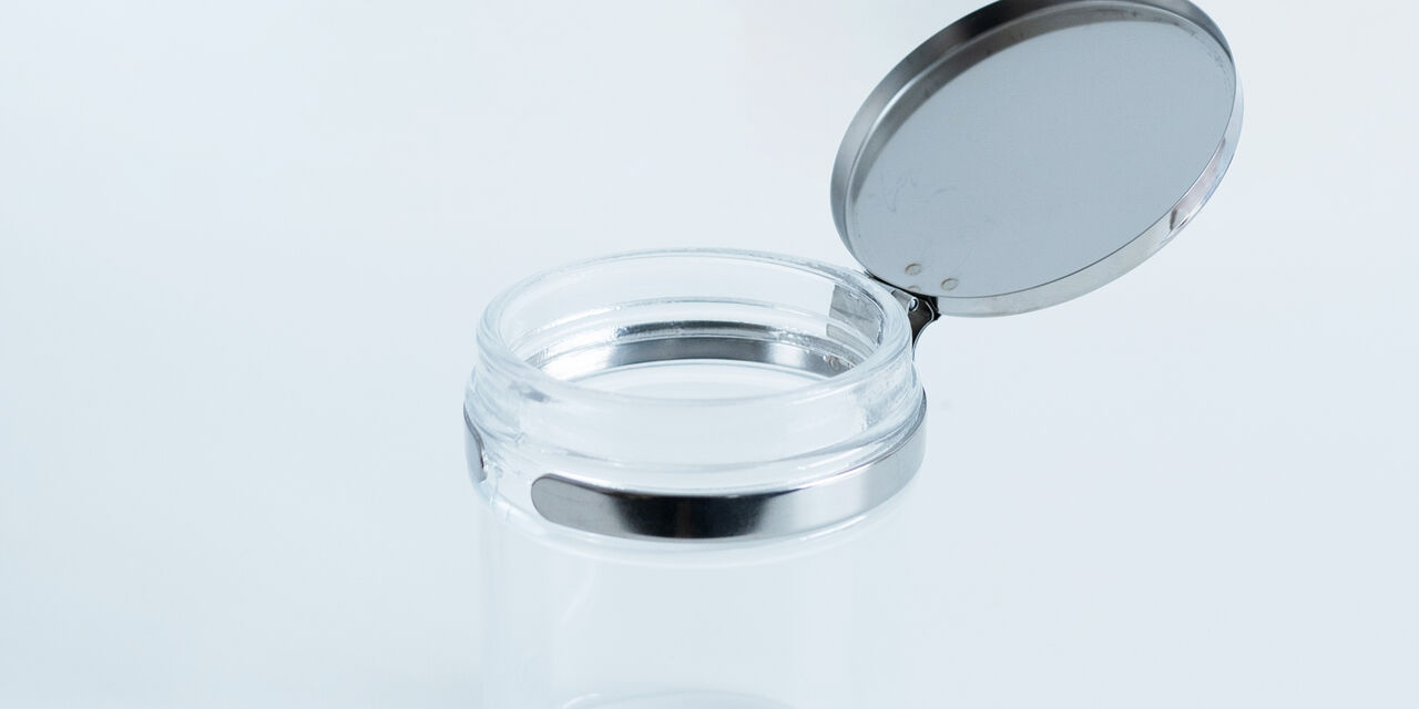 Glass Jar Clear M,CL, large image number 1