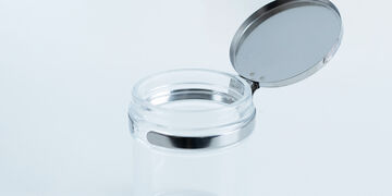 Glass Jar Clear M,CL, small image number 1