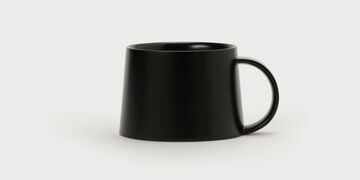 WAJIMA KIRIMOTO Urushi Coffee Cup Black,Black, small image number 0