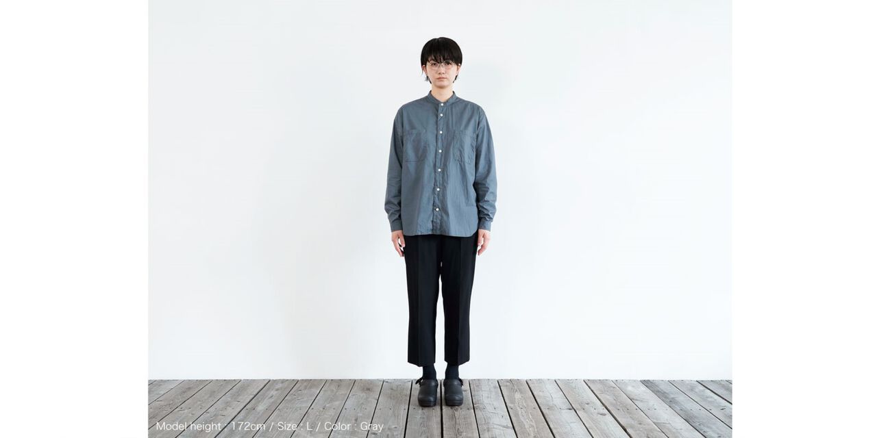 Stand Shirt,Gray, large image number 2
