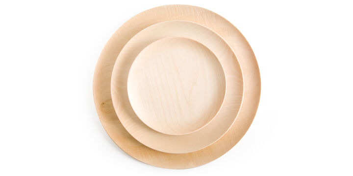 Cara Plate / Wooden Tableware,, medium