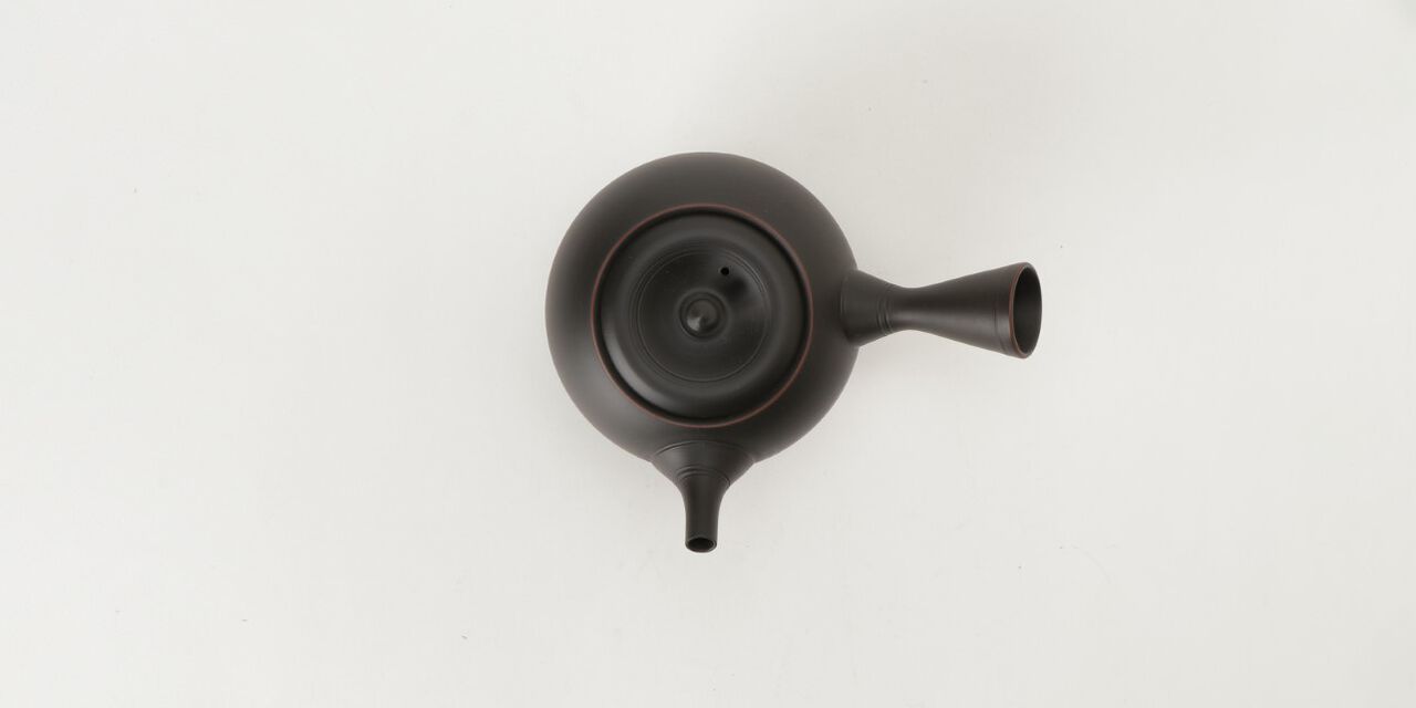 Japanese Tea Pot,Black, large image number 2