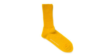 오리지널 코튼 양말 옐로우 25-27cm,Yellow, small image number 0