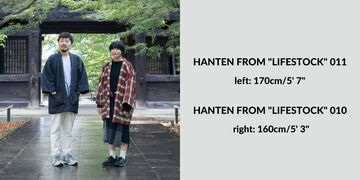 HANTEN, Japanese style short coat Red checked,Red Checked, small image number 7