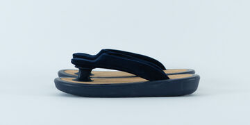 JOJO Sandals Navy strap/Cork Insole,Navy, small image number 0