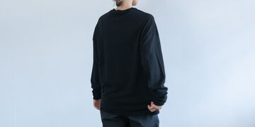 CREW NECK T SHIRT 블랙 S,Black, small image number 2