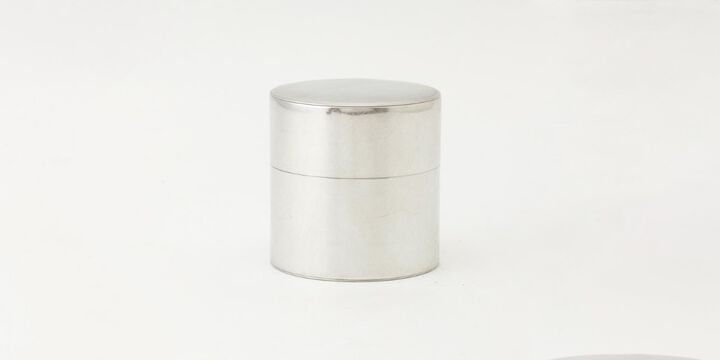 Round Tin Container S,, medium