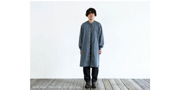 LONG SHIRT 그레이 S,Gray, small image number 1