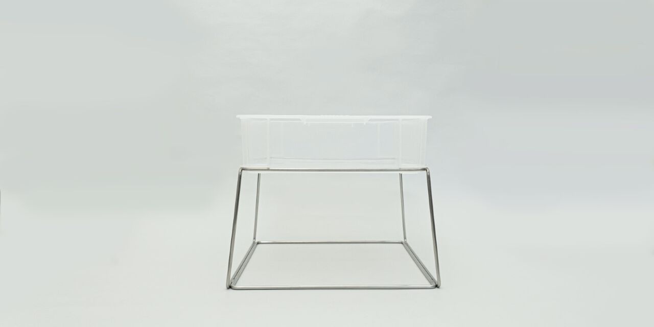 D&DEPARTMENT Sampling Furniture Container 업무용 운반박스 얕은 클리어 세트,, large image number 0