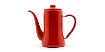 Enamel Coffee Kettle,Red, small image number 0