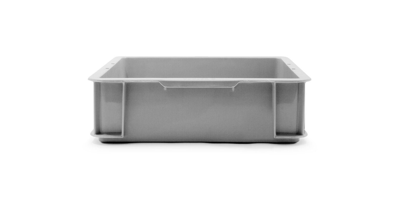 Gray outlet plastic tubs