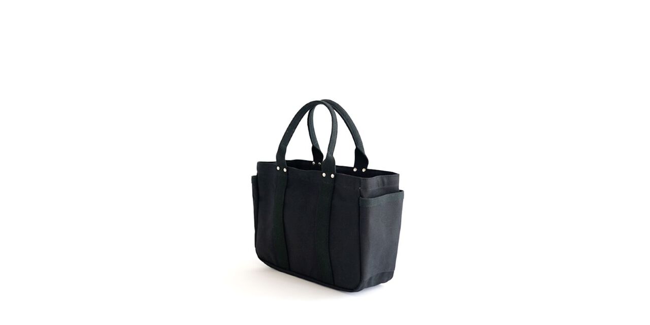 Heavy Canvas Tool Tote / Black / S,Black, large image number 1