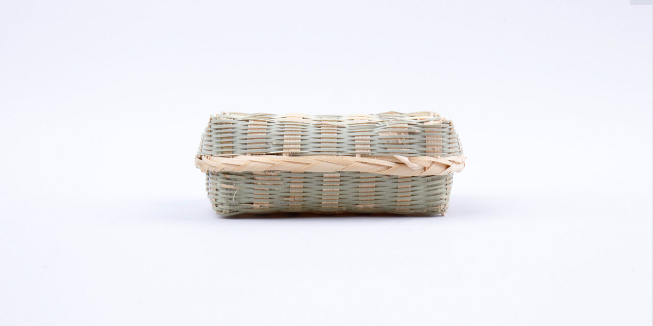 Bamboo Crafts Basket Square S,, large image number 2