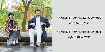 HANTEN, Japanese style short coat Red checked,Red Checked, small image number 8