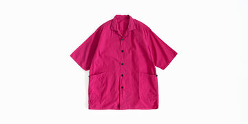 사이드 포켓 셔츠 (염축가공) 핑크 XL,Pink, small image number 0