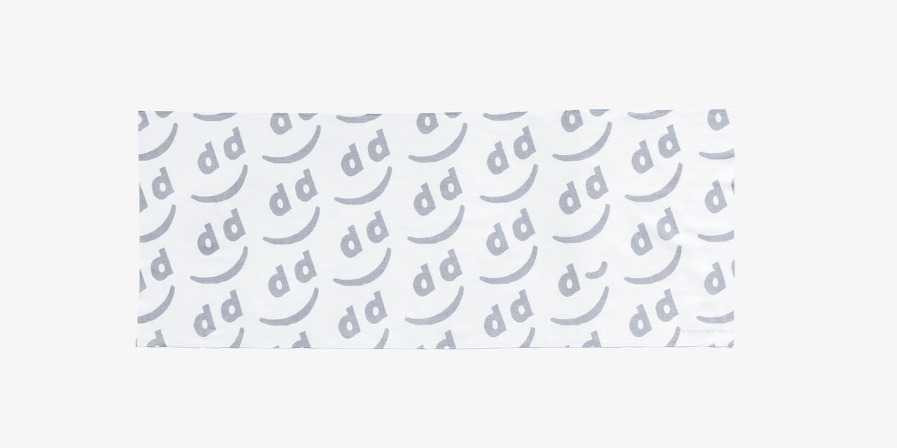 d Tenugui Towel,White, large image number 0