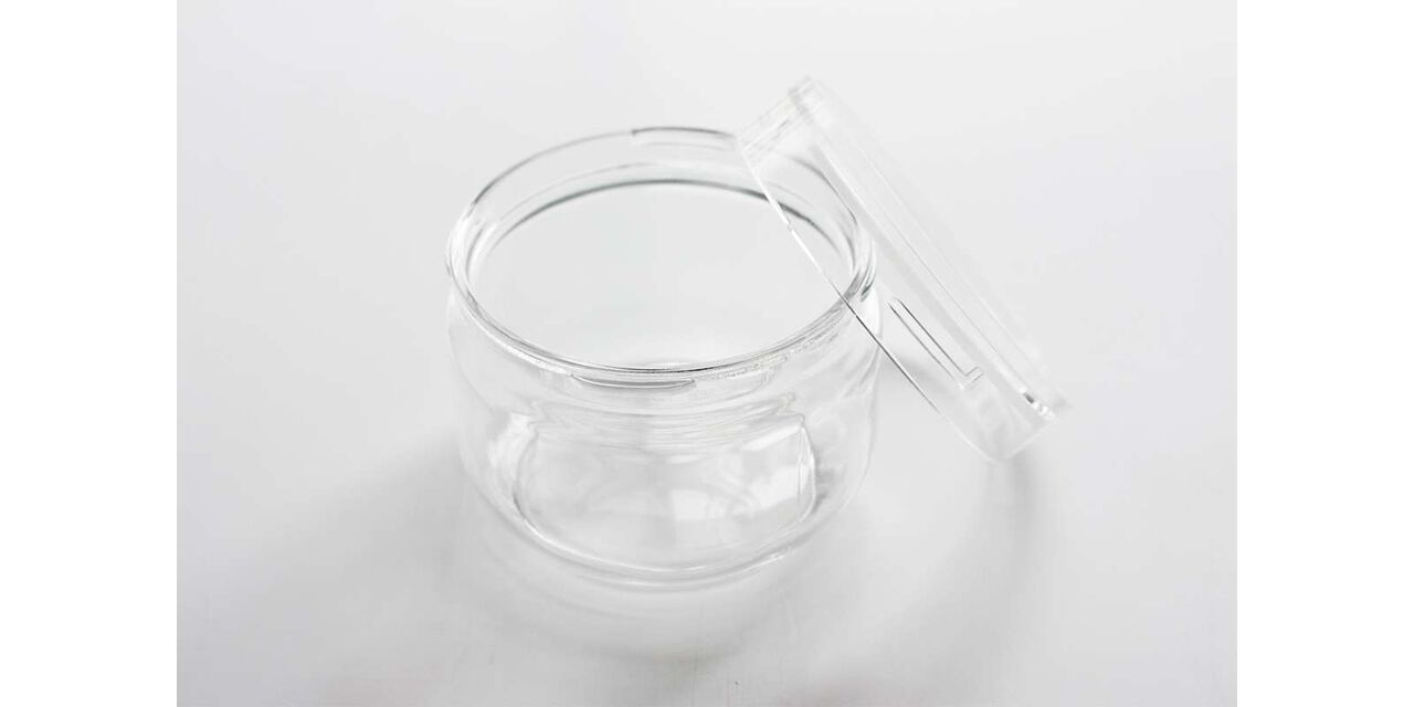 원형 유리 보존용기 S1-600ml,, large image number 2